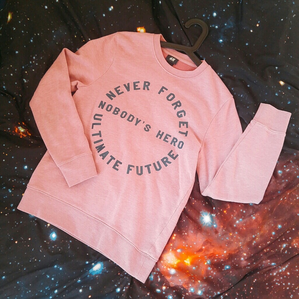 Pink comfy sweatshirt
